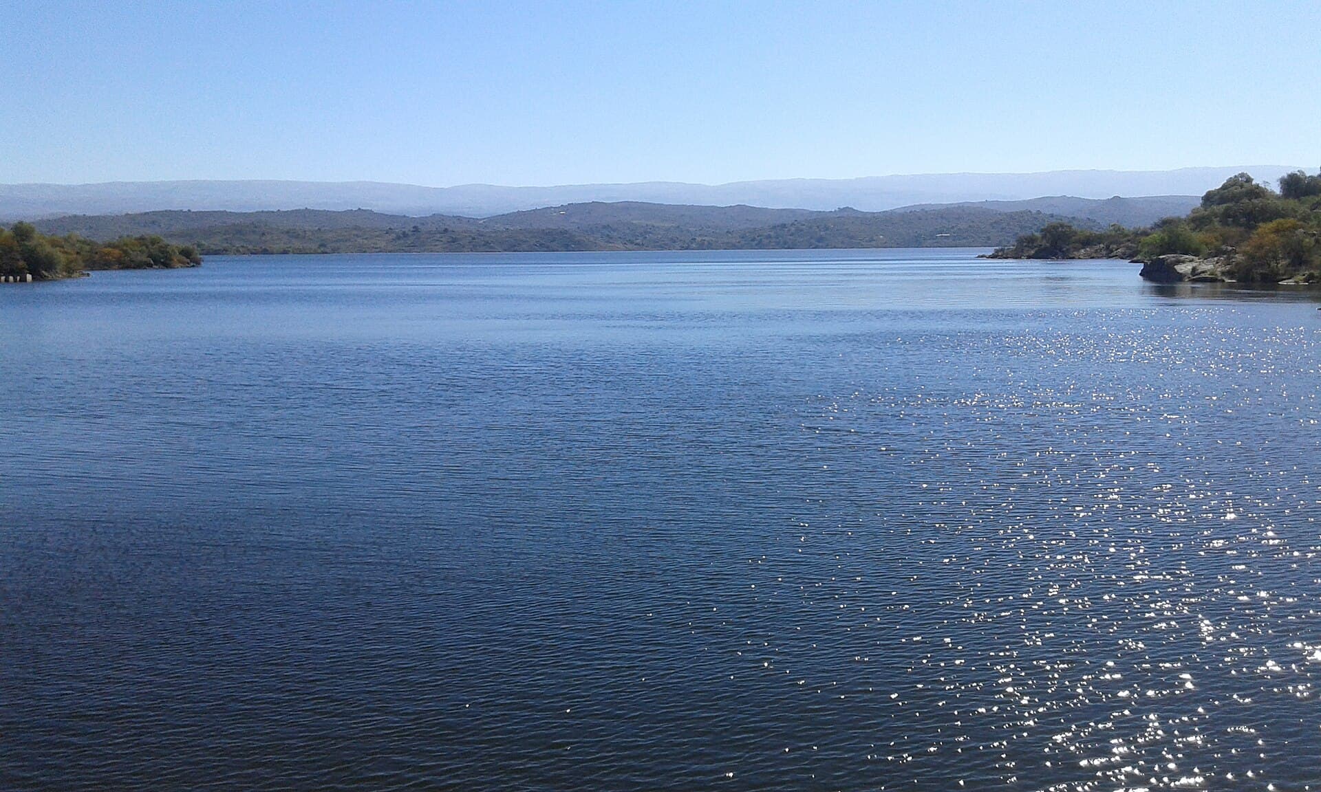 El embalse Cerro Pelado, Calamuchita
